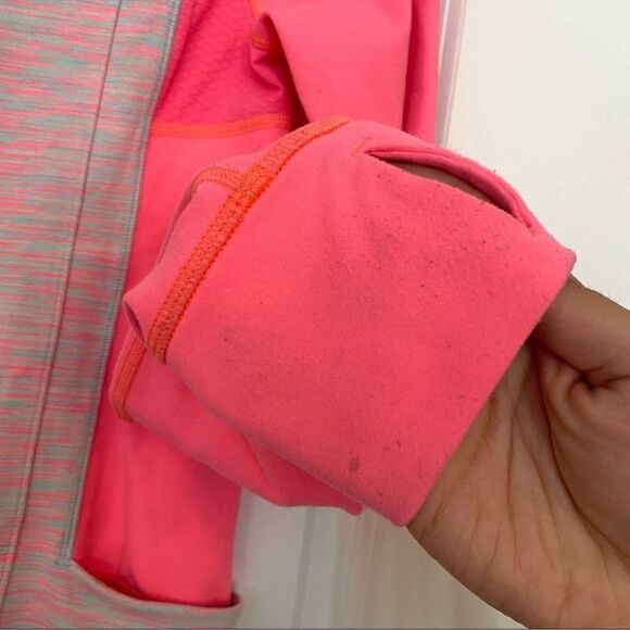 Ivivva by Lululemon Pink Gray Ready to Perform Sweater - Picture 5 of 8